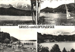 72372509 Klopeinersee Badestrand Hochobir Sankt Kanzian Am Klopeiner See - Other & Unclassified
