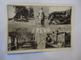 ITALY  POSTCARDS S REMO WITH STAMPS  1953 PANORAMA - Sonstige & Ohne Zuordnung