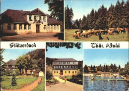 72372426 Stuetzerbach Gasthaus Auerhahn Kuherde Kurpark Schwimmbad  Stuetzerbach - Andere & Zonder Classificatie