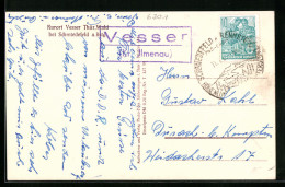 AK Landpoststempel Vesser Kr. Ilmenau  - Other & Unclassified