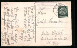 AK Landpoststempel Breitenhagen über Bernburg  - Other & Unclassified