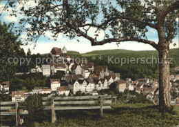 72372306 Altensteig Schwarzwald Ortsansicht Mit Kirche Luftkurort Schwarzwald Al - Altensteig