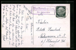 AK Landpoststempel Volkershausen über Schweinfurt  - Other & Unclassified