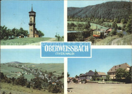 72372262 Oberweissbach Froebelturm Uebersicht Bergbahn Oberweissbach - Oberweissbach