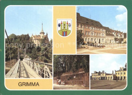 72372152 Grimma Markt Baerenzwinger An Der Gattersburg Bahnhof Grimma - Grimma