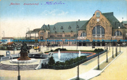 R652915 Aachen. Hauptbahnhof. 1918 - World