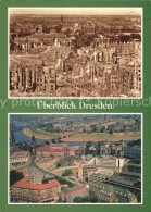 72372037 Dresden 1949 Und Heute Blick Vom Rathausturm Mit Neumarkt Und Frauenkir - Dresden