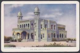 Inde India Bhavnagar Princely State Old Vintage Photocards? Postcard? The New Leelo Palace, View Card Series - Inde