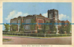 R651884 Saskatchewan. Central School. Swift Current. Photogelatine Engraving. 19 - World