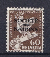 Marke Aufdruck Société Des Nations Gestempelt (i120603) - Dienstzegels