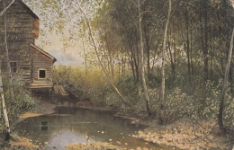 Russia Artist Chickine - Le Moulin Water Mill Old Postcard - Russie
