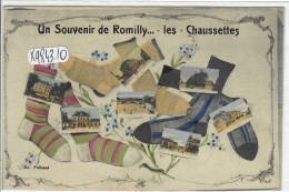 ROMILLY- UN SOUVENIR DE ROMILLY LES CHAUSSETTES - Romilly-sur-Seine