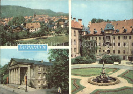 72371473 Meiningen Thueringen Uebersicht Theater Schlosshof Mit Brunnen Meininge - Meiningen