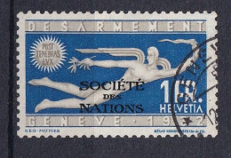 Marke Aufdruck Société Des Nations Gestempelt (i120604) - Service