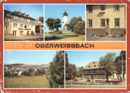 72371453 Oberweissbach Rathaus Froebelturm Froebeldenkmal Geburtshaus Friedrich  - Oberweissbach
