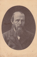 Russia Writer Fjodor Mihajlovic Dostojewski Old Postcard - Russie
