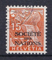 Marke Aufdruck Société Des Nations Gestempelt (i120607) - Officials