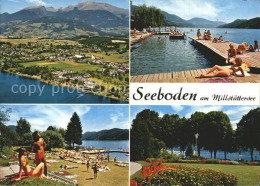 72371080 Seeboden Millstaettersee Kaerntner Alpen Strand Millstaettersee Seebode - Autres & Non Classés