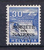 Marke Aufdruck Société Des Nations Gestempelt (i120701) - Service
