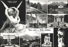 72370962 Como Lago Di Como Kunst Brunnen See Villa Carlotto Como Lago Di Como - Sonstige & Ohne Zuordnung