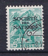 Marke Aufdruck Société Des Nations Gestempelt (i120703) - Service