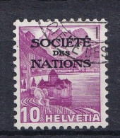 Marke Aufdruck Société Des Nations Gestempelt (i120704) - Officials