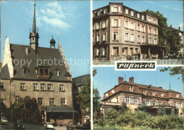72370911 Poessneck Rathaus Posthirsch-Hotel  Poessneck - Pössneck