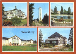 72370834 Masserberg Hotel-Kurhaus Rennsteigwarte Springbrunnen Kurpark Masserber - Masserberg