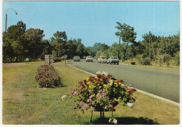 Le Touquet: PEUGEOT 304 COUPÉ, 204, VW 1500 SQUAREBACK/VARIANT , FORD TAUNUS 20M - L'entrée Fleurie - (France) - Passenger Cars