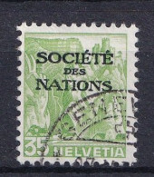 Marke Aufdruck Société Des Nations Gestempelt (i120803) - Dienstzegels