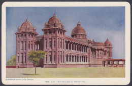 Inde India Bhavnagar Princely State Old Vintage Photocards? Sir Takhtsinhji Hospital, Medical, Doctor, View Card Series - Inde