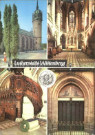 72370751 Wittenberg Lutherstadt Schlosskirche Thesentuer Luthers Grab Wittenberg - Wittenberg