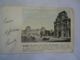 FRANCE    POSTCARDS  PARIS LOUVRE PLACE CARROUSEL - Other & Unclassified