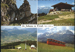 72370480 Johann Tirol Sankt Kitzbuehler Horn Angerer Alm Bergbahn Wildem Kaiser  - Autres & Non Classés