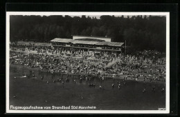 AK Mannheim, Fliegeraufnahme Vom Strandbad Süd  - Mannheim