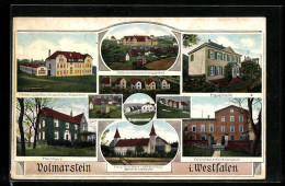 AK Volmarstein I. Westfalen, Pfarrhaus, Hermann-Luisenhaus, Frauenheim  - Altri & Non Classificati