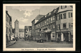 AK Bad Mergentheim, Burgstrasse Mit Mörikehaus  - Bad Mergentheim