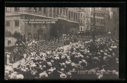 AK Augsburg, Festzug Zur Jahrhunderfeier 24. Juni 1906  - Augsburg