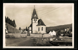 AK Schmiechen, Flusspartie An Der St. Vitus Kirche  - Andere & Zonder Classificatie