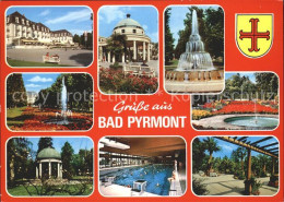 72369851 Bad Pyrmont Kurpark Brunnen Fontaene Tempel Hylliger Born Hallenbad Pal - Bad Pyrmont