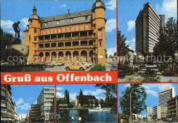 72369780 Offenbach Main Rathaus Hochhaeuser Mainpartie Offenbach - Offenbach