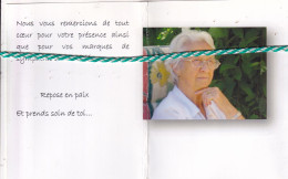 Martha Hostin-Fritsch, Libramont 1921, Etterbeek 2012. Foto - Obituary Notices