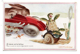 CPM - LE LIÈVRE ET LA TORTUE - Contemporanea (a Partire Dal 1950)