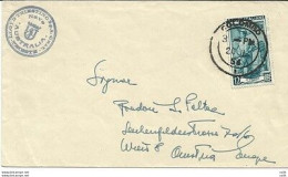 Lavoro Lire 12 N. 640 Isolato Su Busta Diretta In Austria - 1946-60: Poststempel