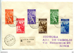 Giuridico La Serie Completa Su Busta Racc. - Unused Stamps