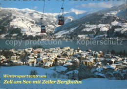 72369122 Zell See Gesamtansicht Mit Seilbahn Zell Am See - Otros & Sin Clasificación