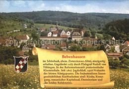 72369119 Bebenhausen Tuebingen Teilansicht Mit Spruch Und Ehemaligen Kloster Beb - Tuebingen