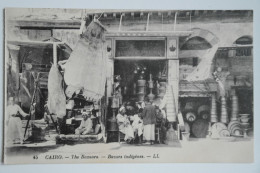 Cpa Le Caire Cairo The Bazaars Bazars Indigènes - MAY02 - El Cairo
