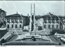 Cd135 Cartolina Busto Arsizio Piazza Vittorio Emanuele II Corriera Auto Varese - Varese