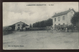 55 - LES ISLETTES - LA GARE - EDITION DES MAGASINS REUNIS - Autres & Non Classés